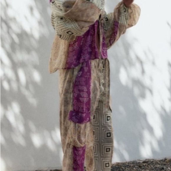 Patchwork pants - Picture 3 of 11